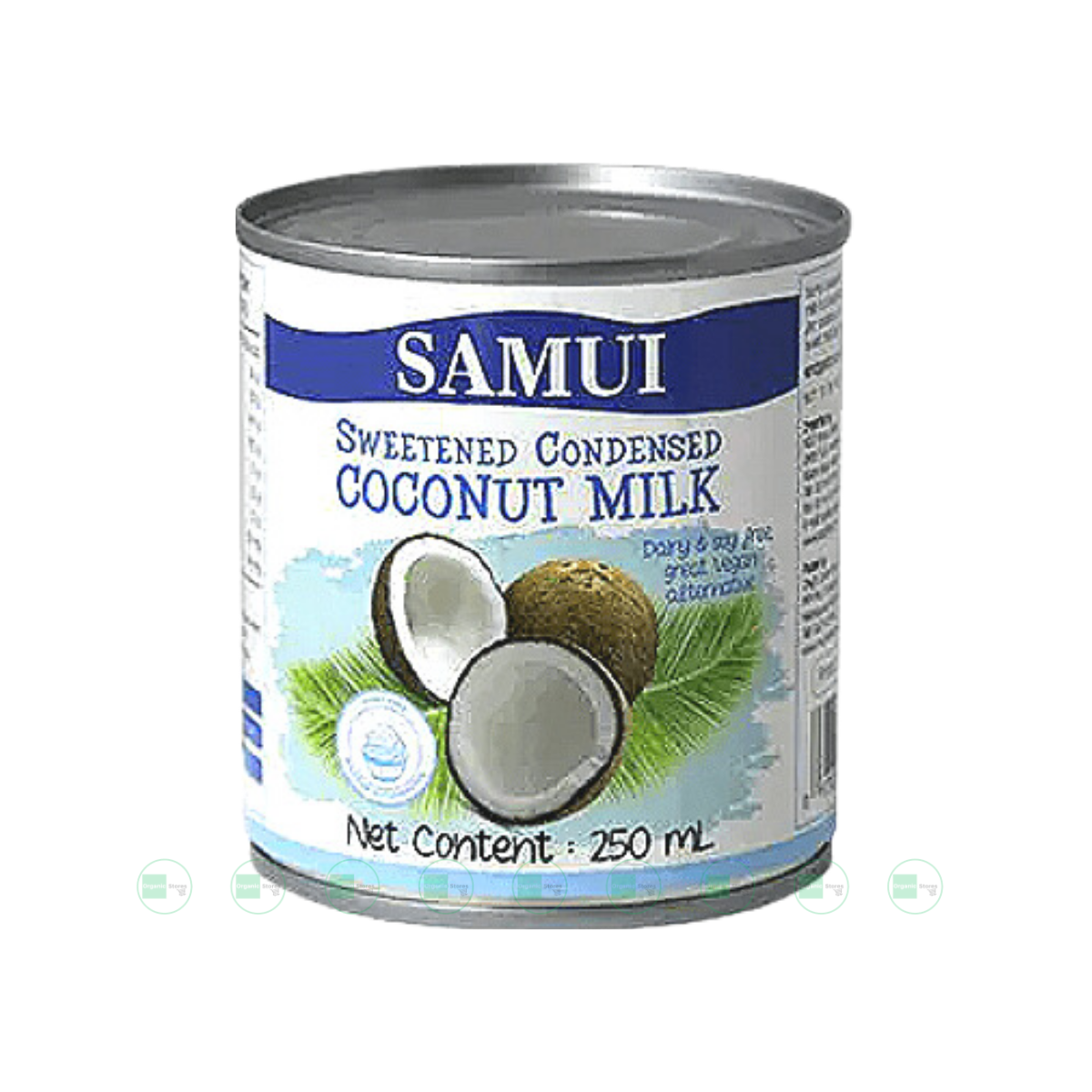 Sữa đặc thuần chay từ dừa có đường và không đường - yến mạch SAMUI 320gr Condensed Milk - 2