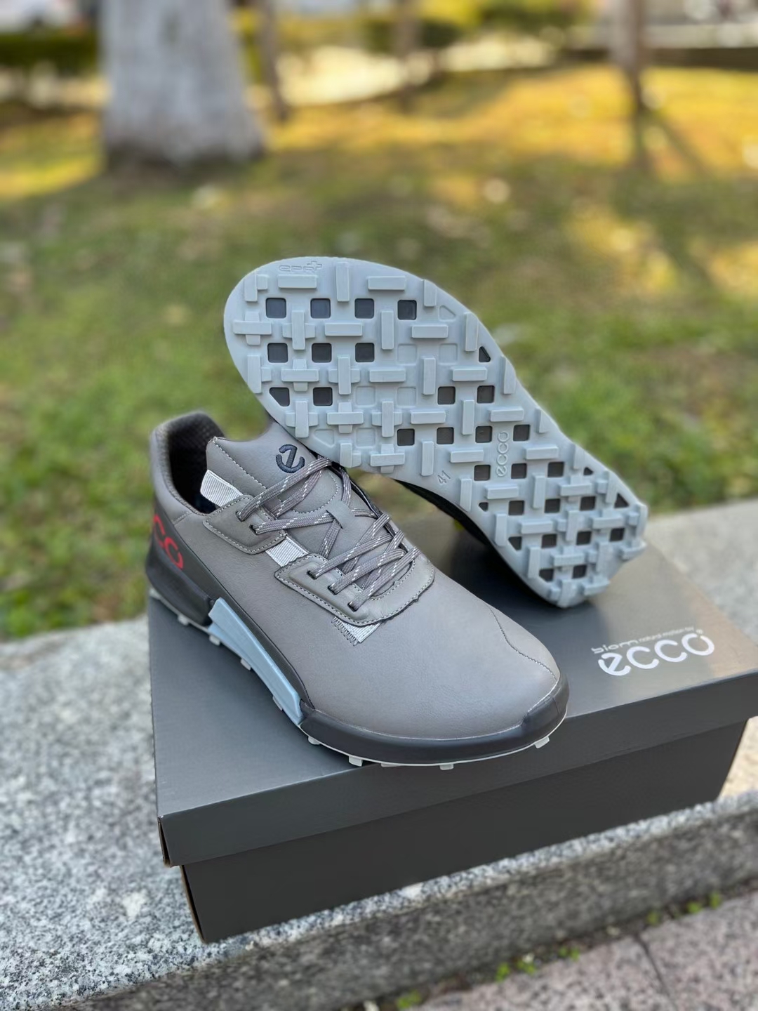 Giày golf nam core 101250-25636 màu ghi | ecco