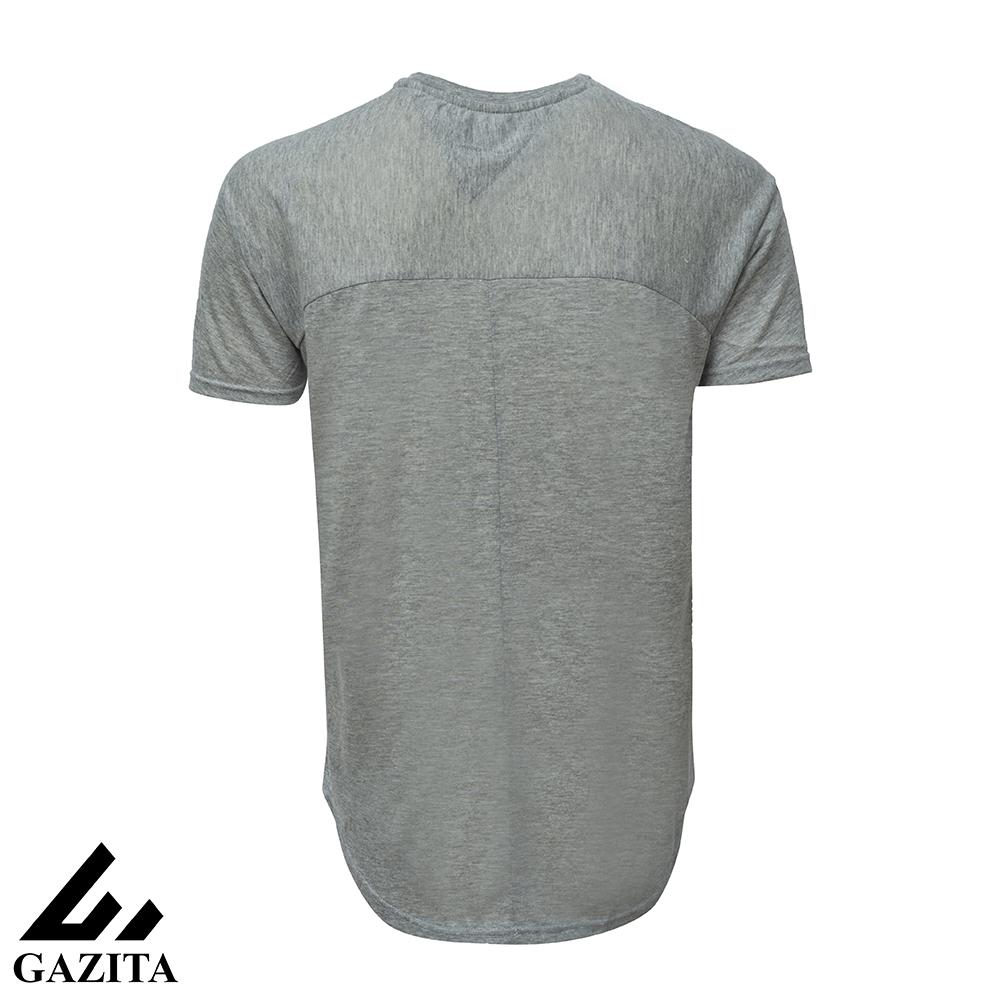 Áo thun nam Gazita Longtee thể thao form rộng lai bầu màu rêu áo thun nam thể thao cá tính áo thun chất liệu cotton thoáng mát