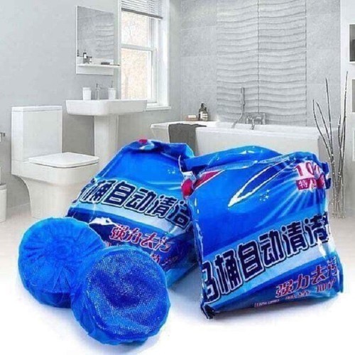 Combo 10 viên tẩy bồn cầu loại bỏ vi khuẩn và mùi hôi- viên tẩy bồn cầu - viên tẩy bồn cầu
