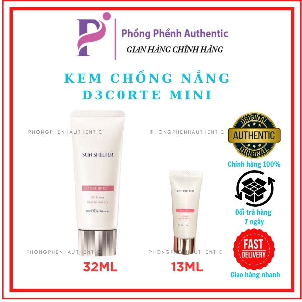 KEM CHỐNG NẮNG D3C0RTE MINI
