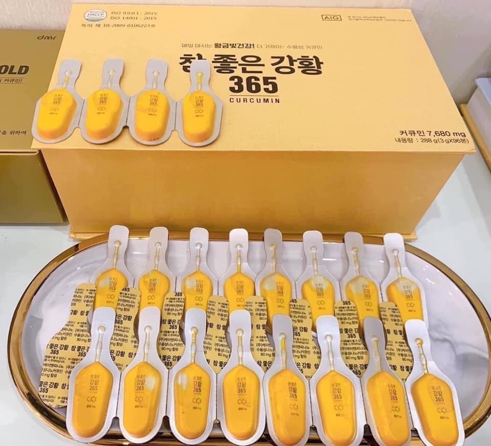 Tinh Nghệ Nano 365 Curcumin Hàn Quốc Cao Cấp l