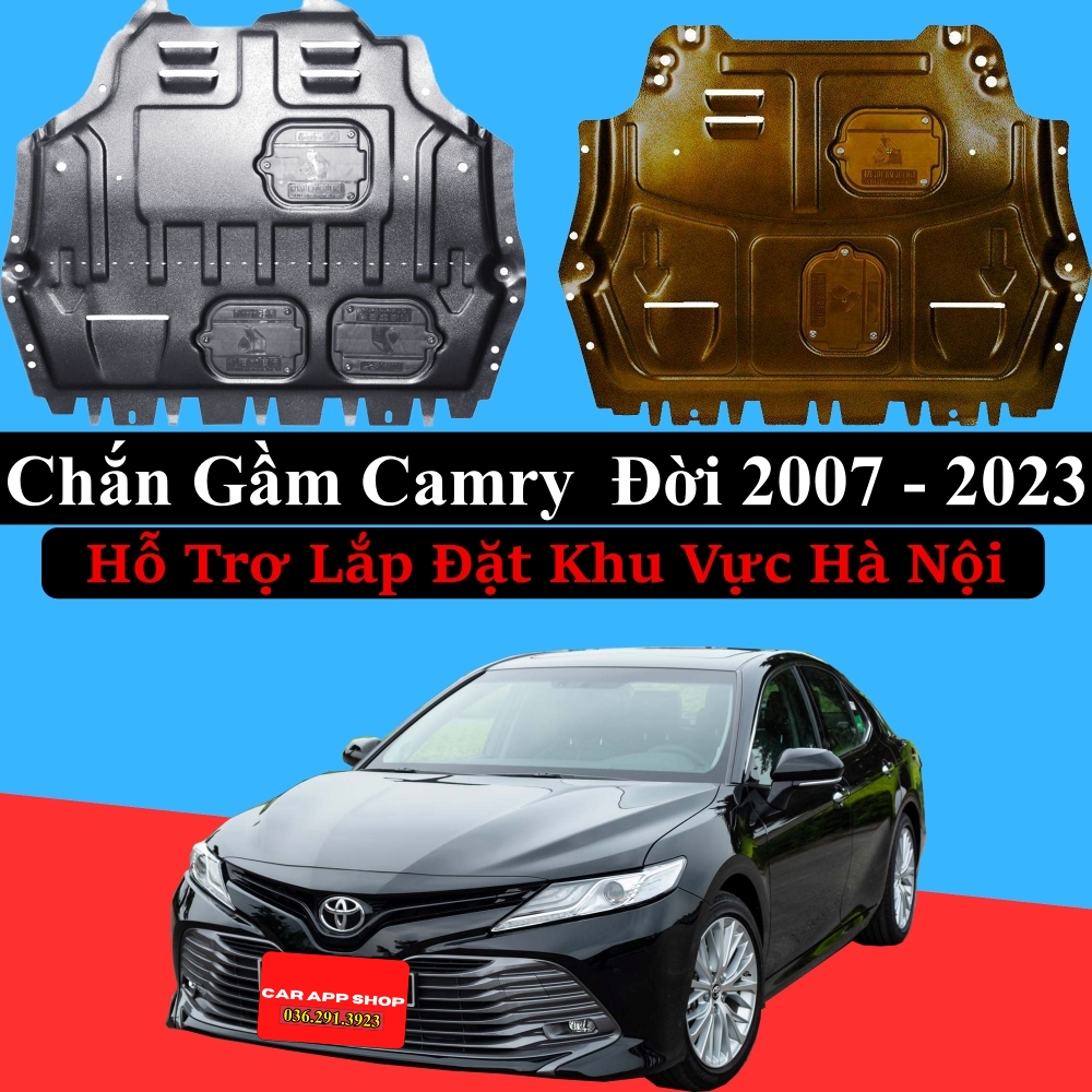 Chắn bùn gầm toyota camry đời 2006-2023 ốp gầm máy bảo vệ động cơ