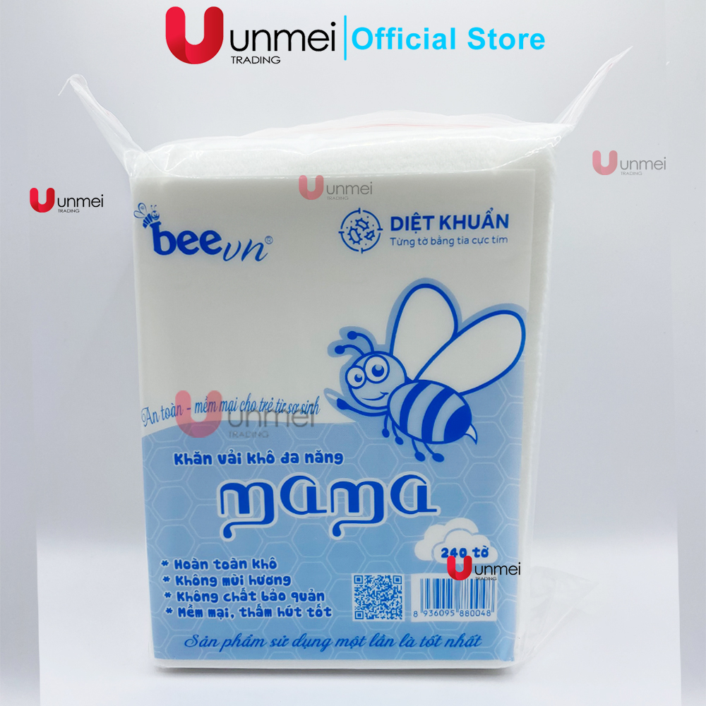 Khăn vải khô đa năng mama 300g - - thương hiệu beevn mama