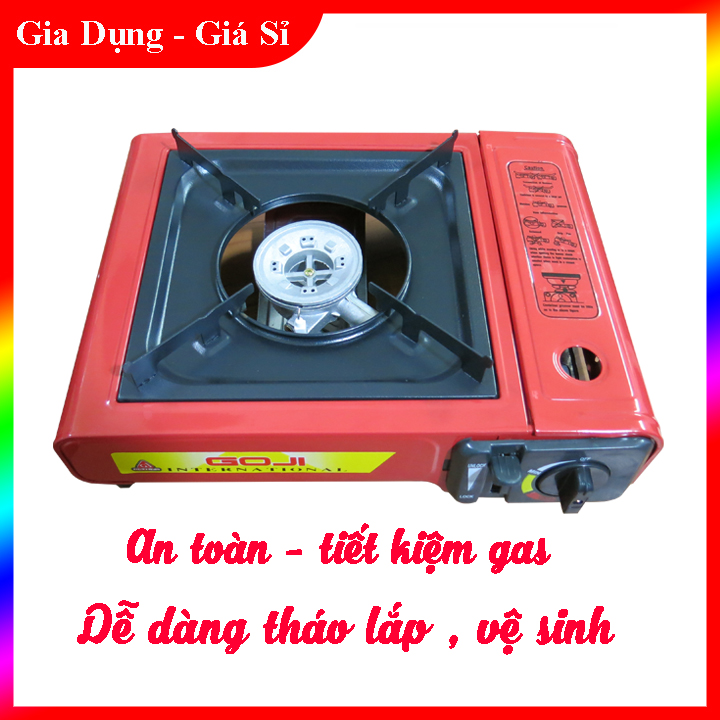 Bếp gas du lịch sơn Goji - an toàn  tiện dụng  chống cháy nổ
