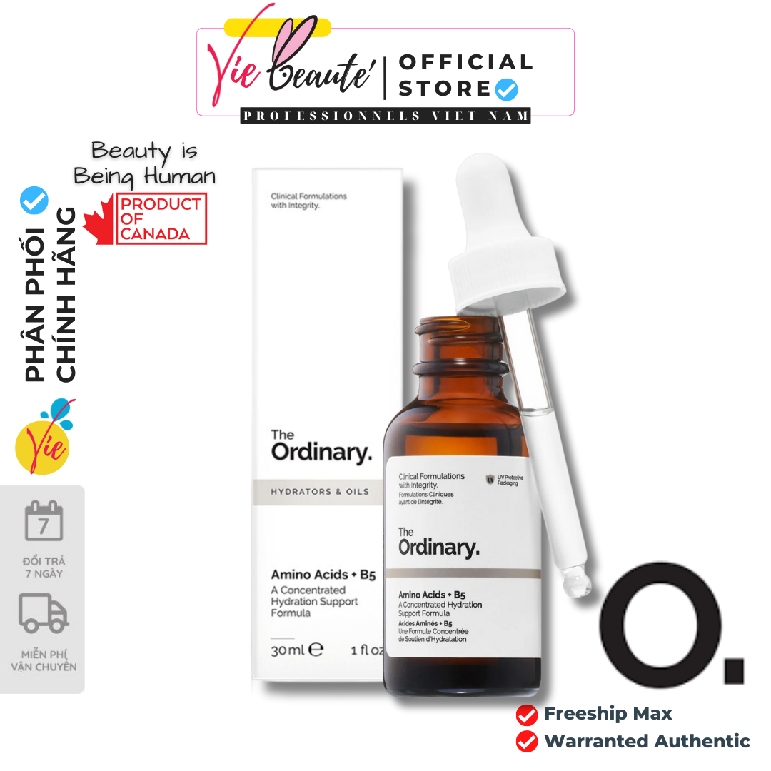 The Ordinary Amino Acids + B5 - Tinh chất phục hồi cấp ẩm chuyên sâu The Ordinary 30ml