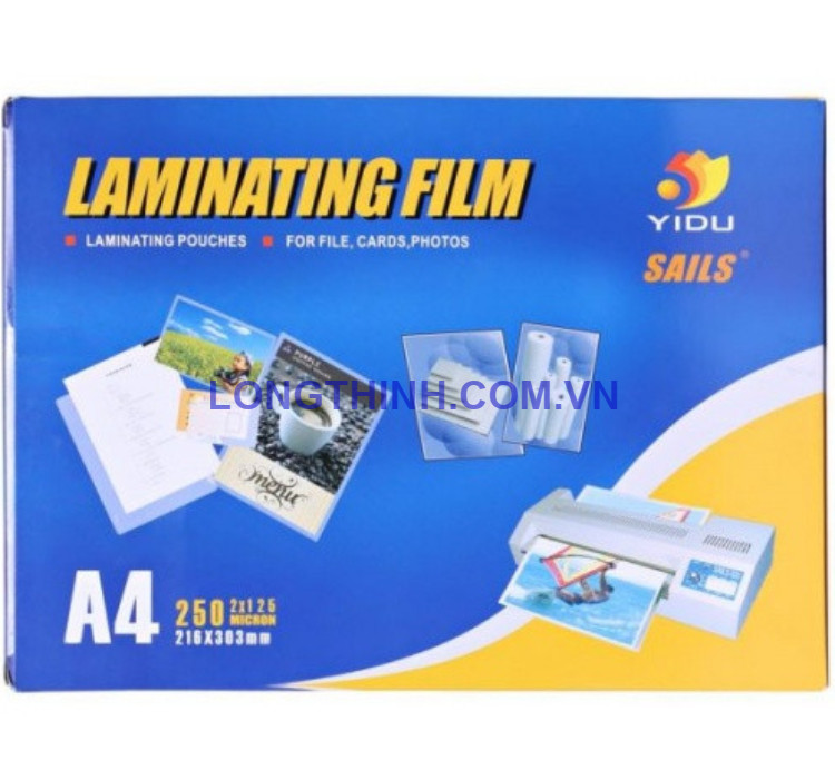 Nhựa ép plastic a4 -125 mic /100 tờ yidu