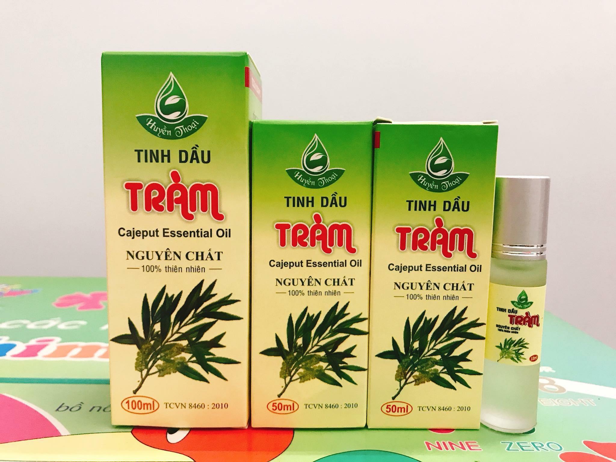 Tinh dầu tràm nguyên chất lo 10ml Huyền Thoại - tinh dầu tự nhiên cao cấp