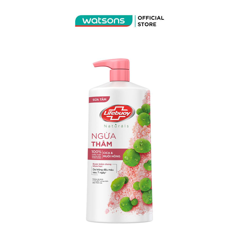  Sữa Tắm Lifebuoy Bảo Vệ Khỏi Vi Khuẩn Cica & Muối Hồng 800g 