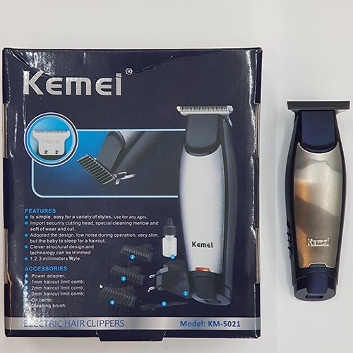 Tông đơ chấn viền Kemei KM-5021 chuyên dùng cắt tóc cạo viền sắc nét