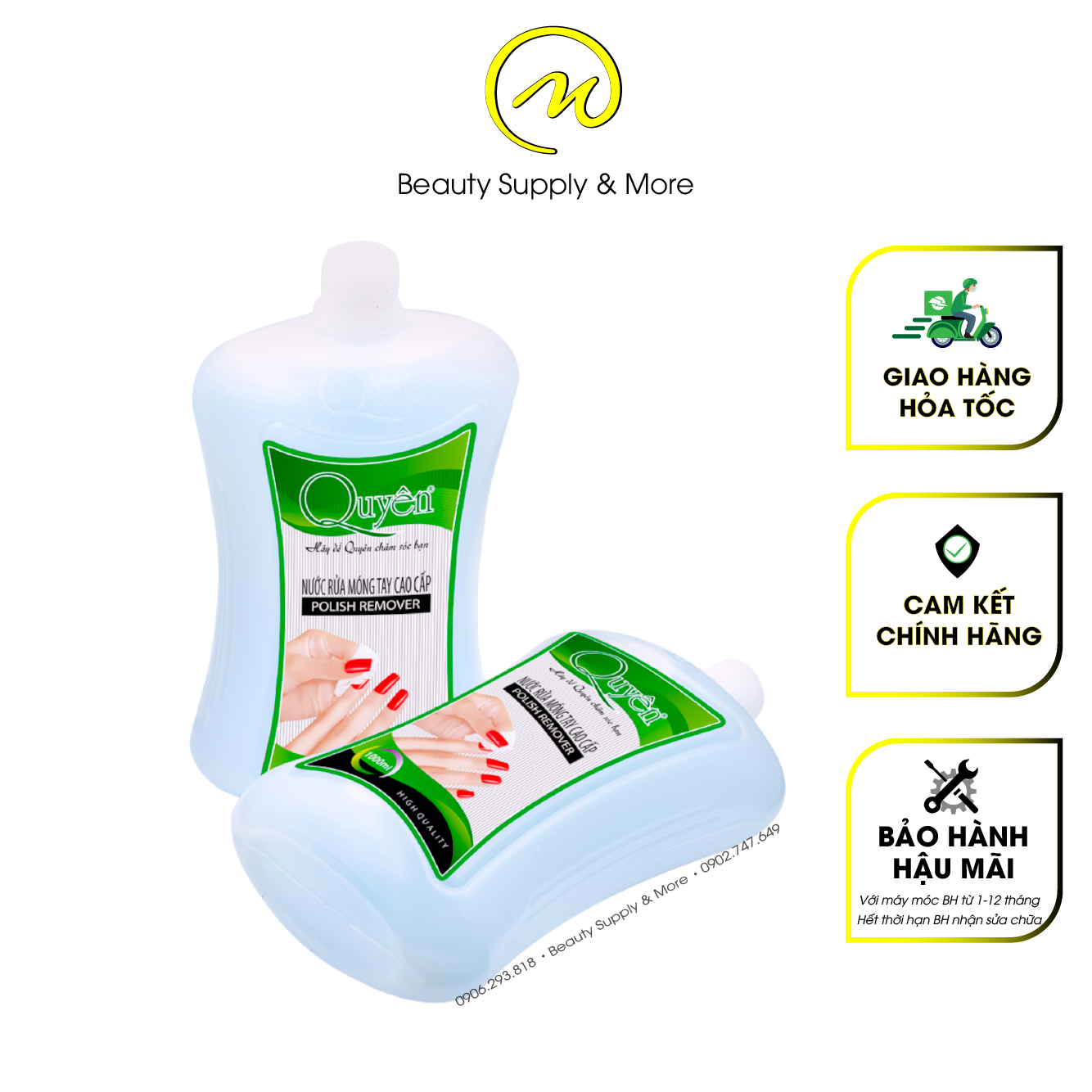 Nước rửa móng tay cao cấp quyên