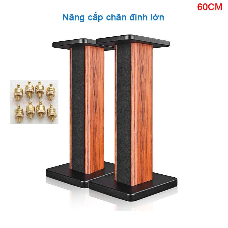 Chân loa Bookshelf MDF cao 6 tấc (1 cặp 60cm)