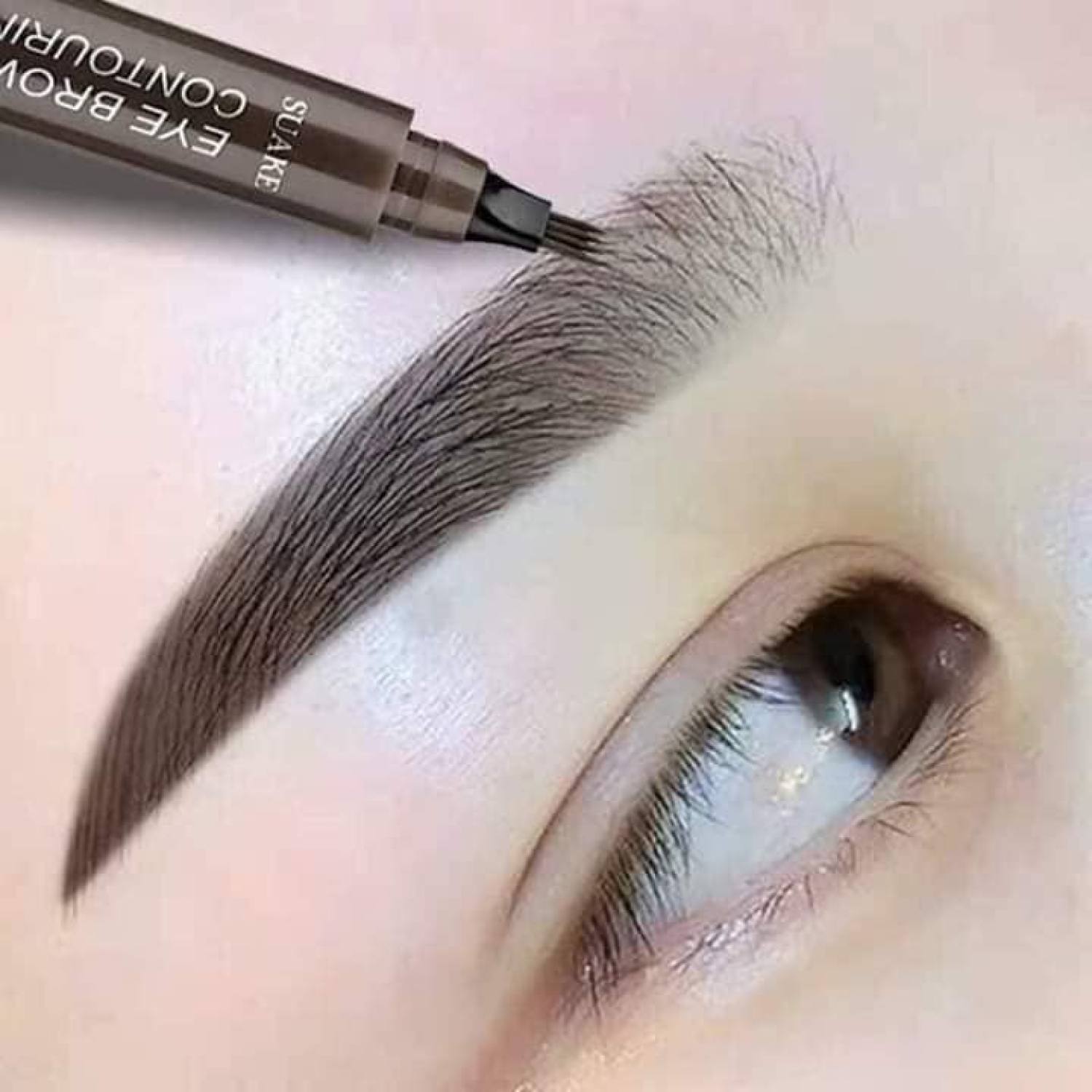 Bút chì kẻ mày phẩy sợi 4d suake - chì mày phẩy đẹp cm019