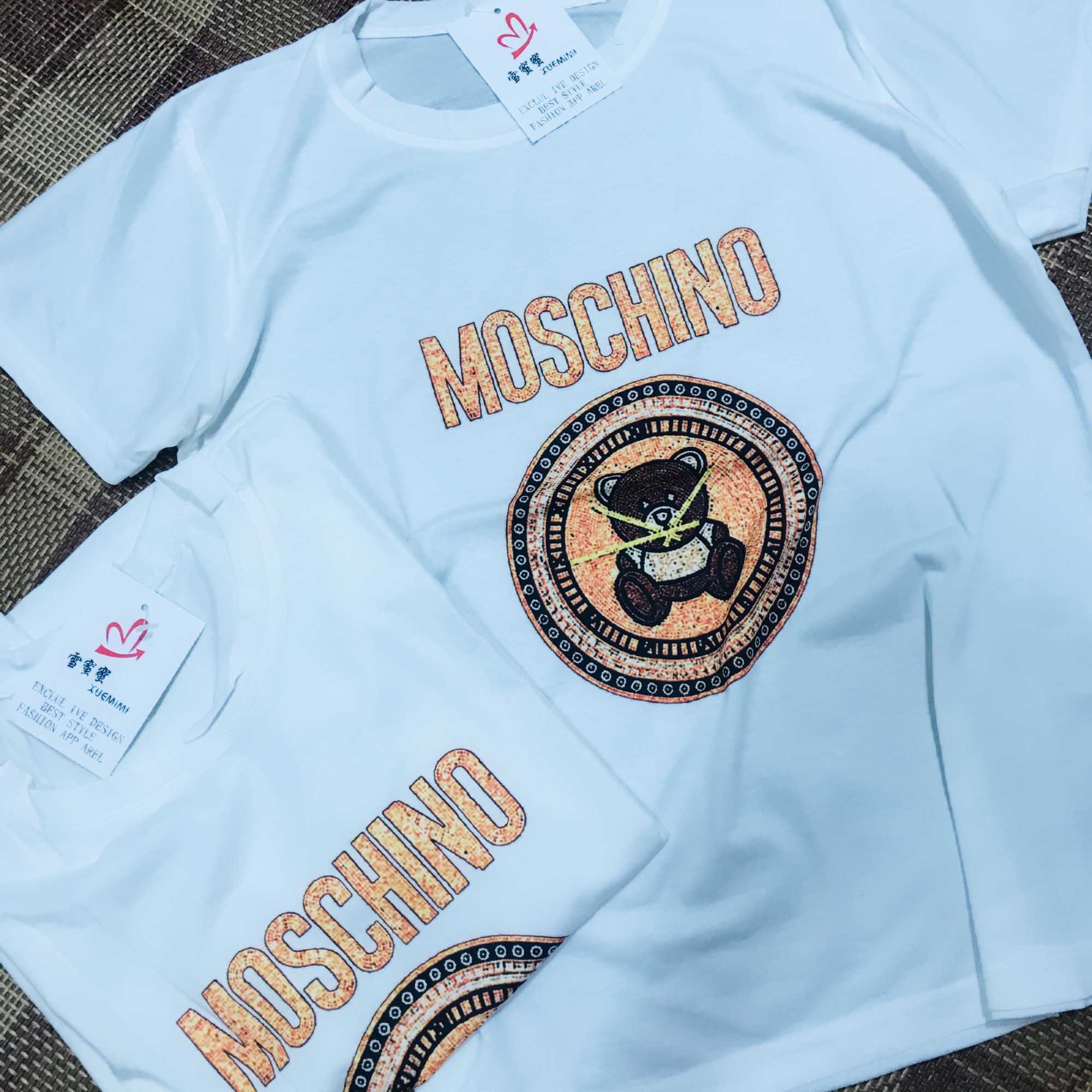 Áo thun Moschino (form rộng)