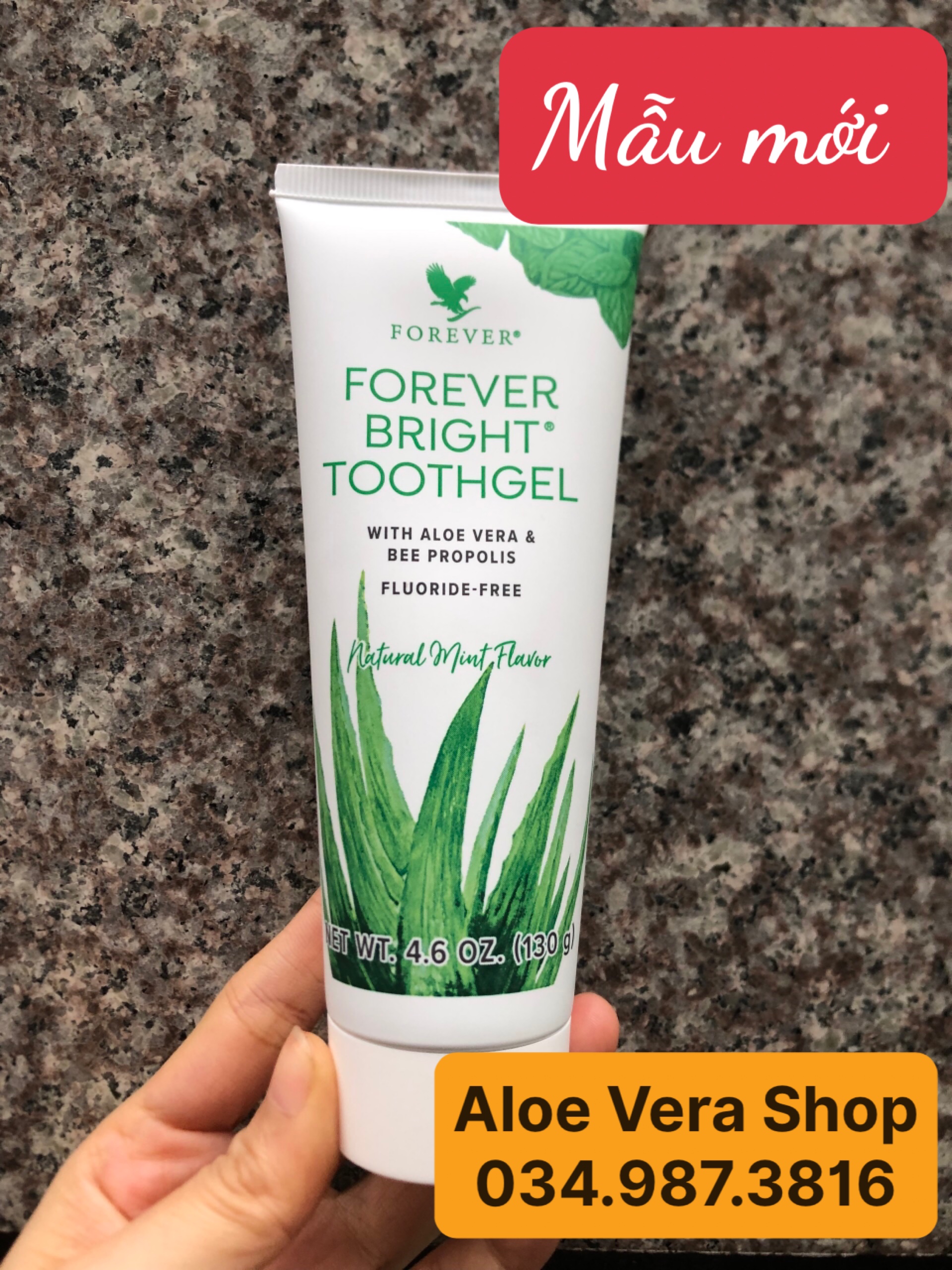 combo 2 kem đánh răng FOREVER và 1 son dưỡng môi