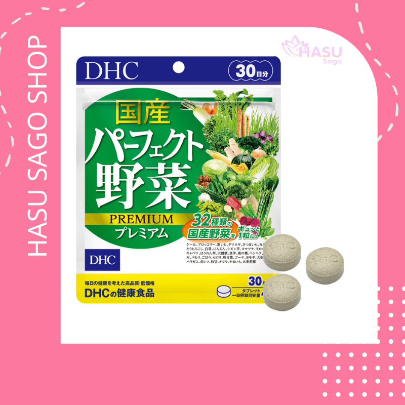 [GIẢM 5% ĐƠN 129K][Chính hãng] Viên uống DHC Rau Củ Quả Tổng hợp Premium