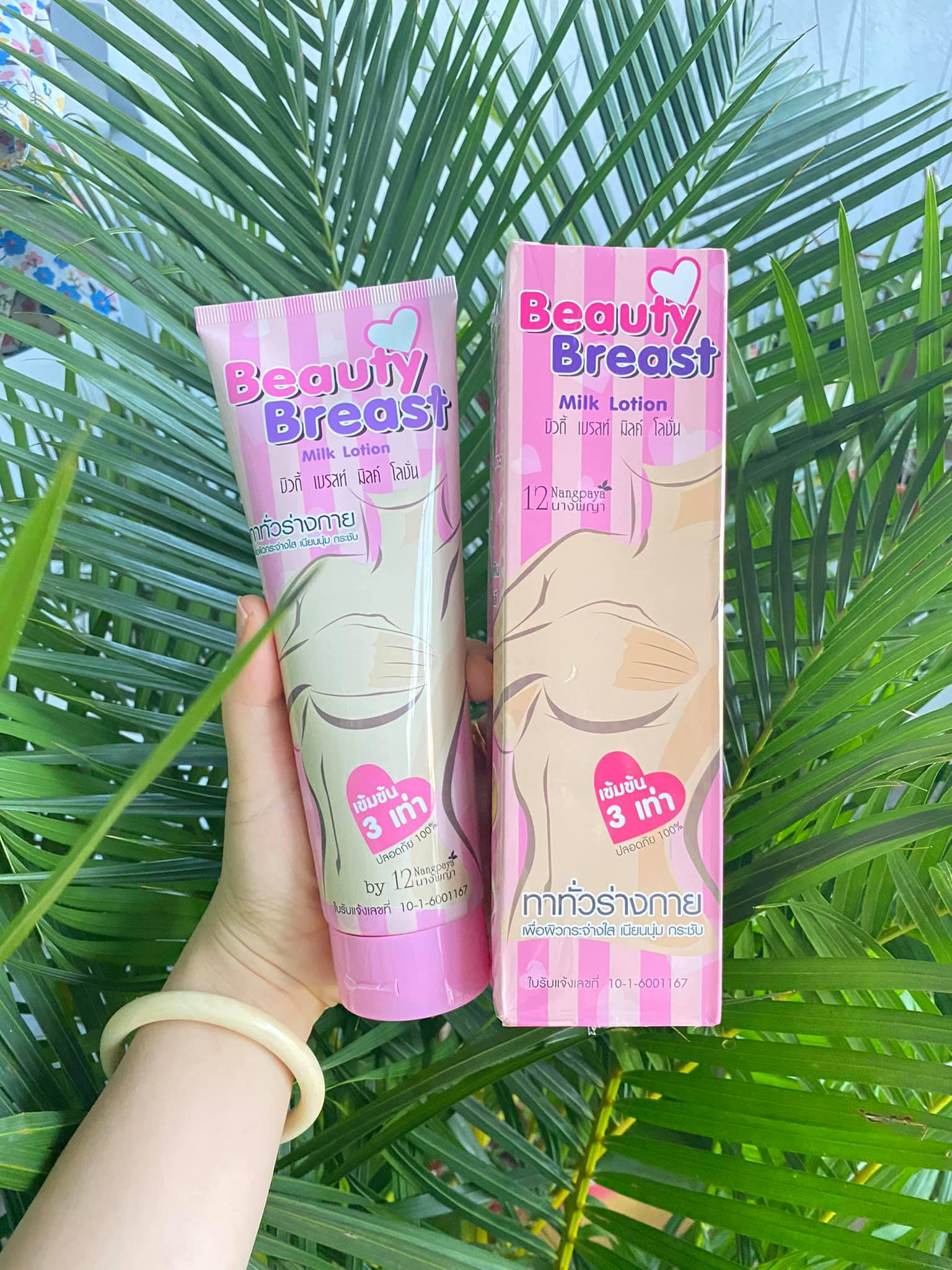 Kem massage nở ngực Beauty Breast 200ml Thái Lan