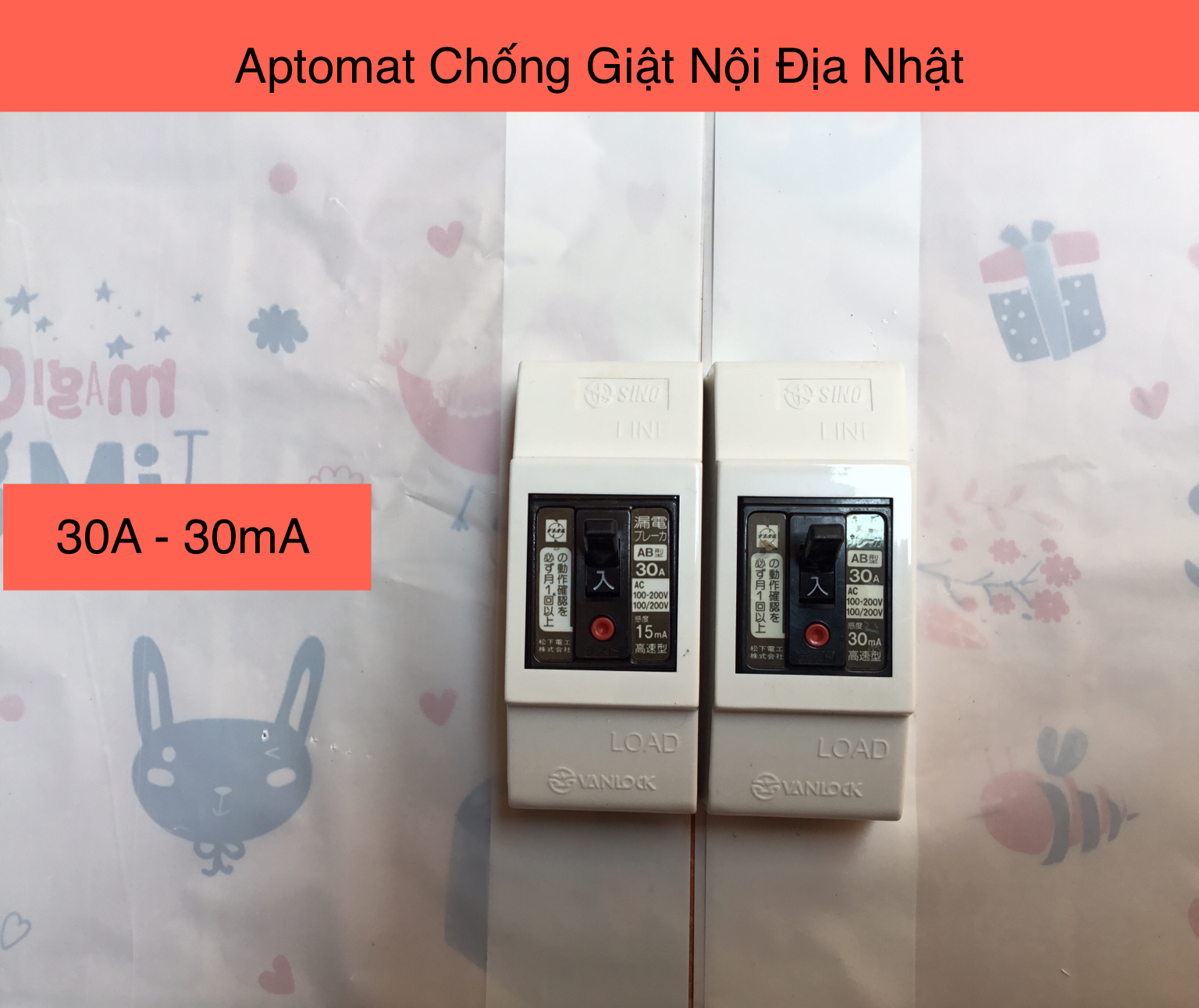 Át chống giật nhật bản 30a 30ma