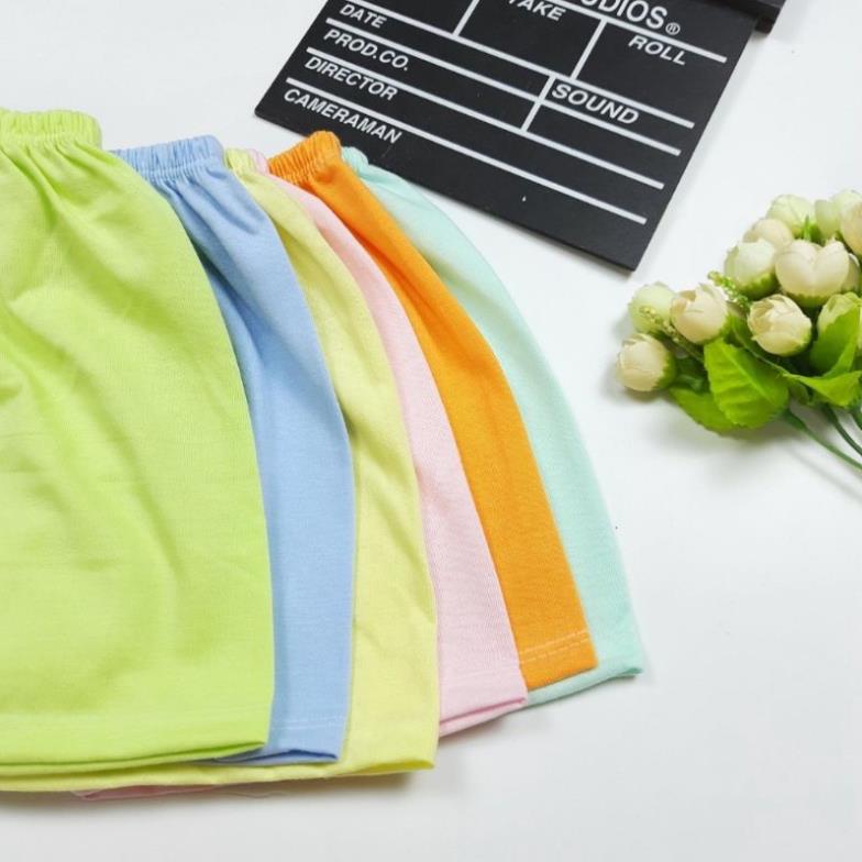 Quần đùi cho bé thun cotton co giãn mềm mịn giá rẻ chuhieu1998