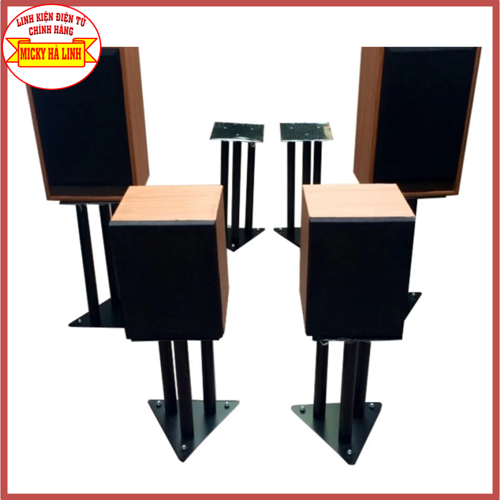 [HCM]Chân Loa Đứng Tam Giác Đế Vuông 2.5 Tấc và 4,5 tấc- Chân kệ chắc chắn trên nền phẳng (CẶP 2 CÁI )