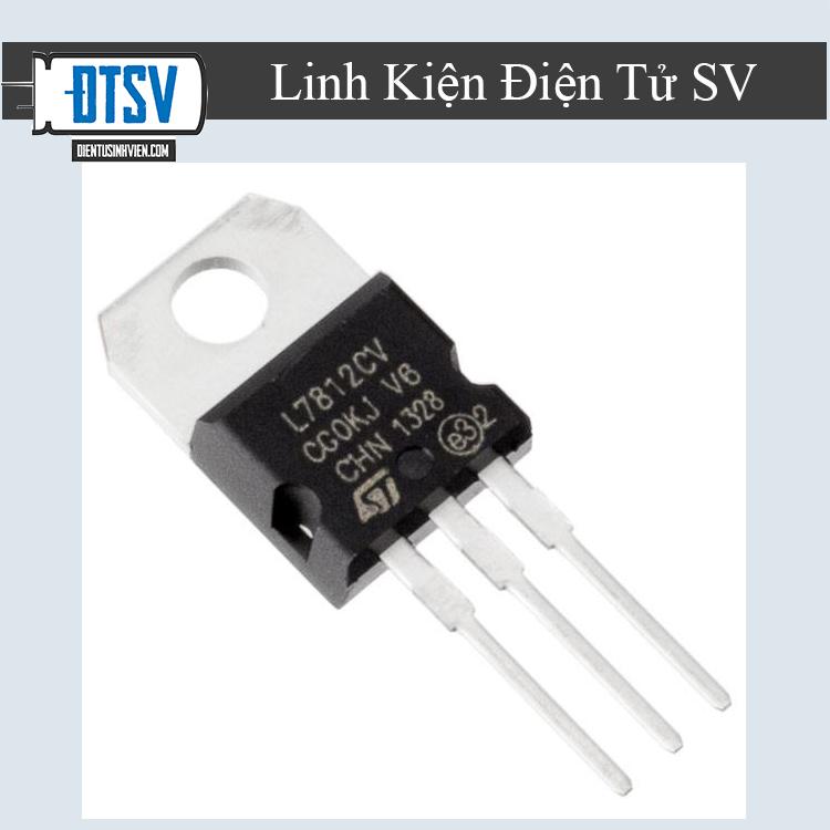 Combo 5 IC Ổn Áp L7812CV 1.5A TO-220- Linhkiendientusv.vn