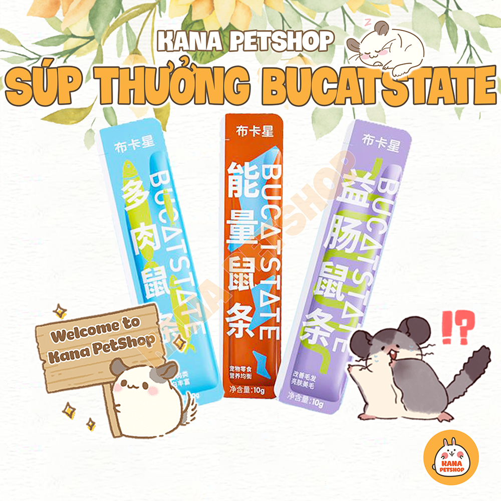Súp thưởng thức ăn hamster 🐹freeship🐹 súp thưởng bucatstate đồ ăn dặm soup dinh dưỡng dạng gel sốt cho hamster ...