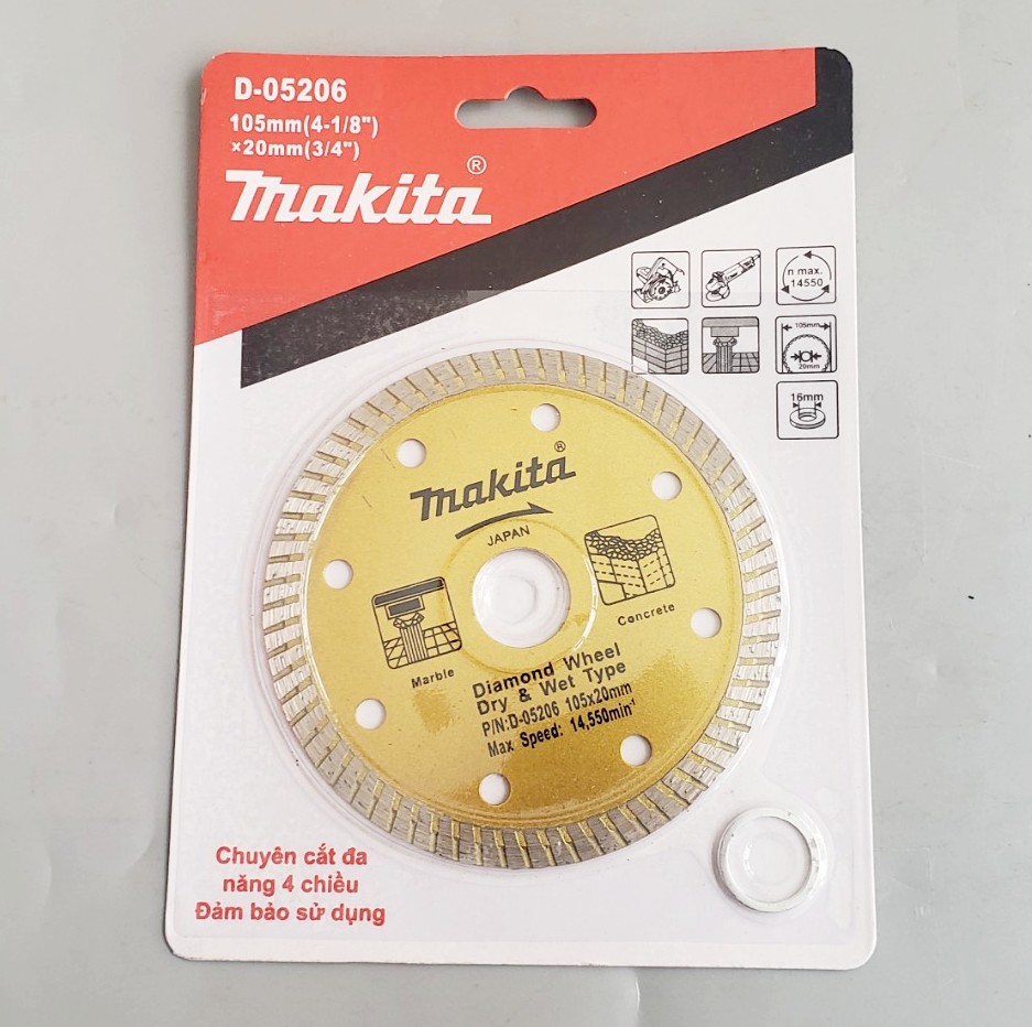 Lưỡi cắt gạch 105x20mm makita d-05206