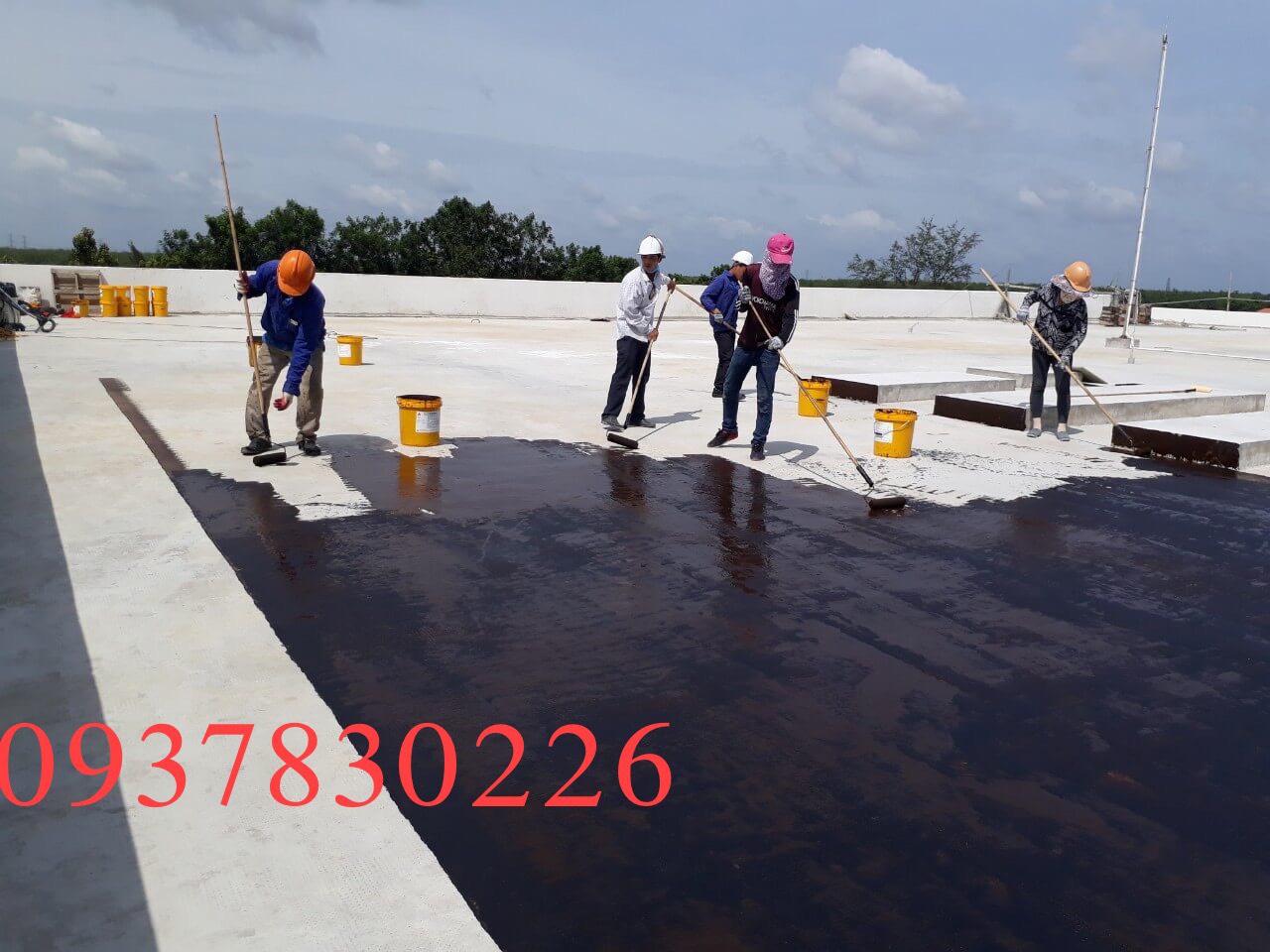 Nhựa Đường Siêu Chống Thấm Lỏng