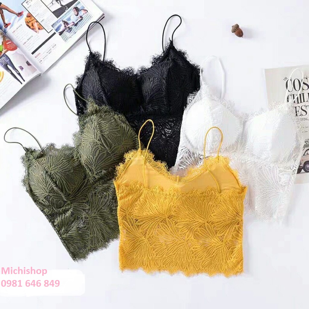 Bra ren hoa dáng lửng sexy