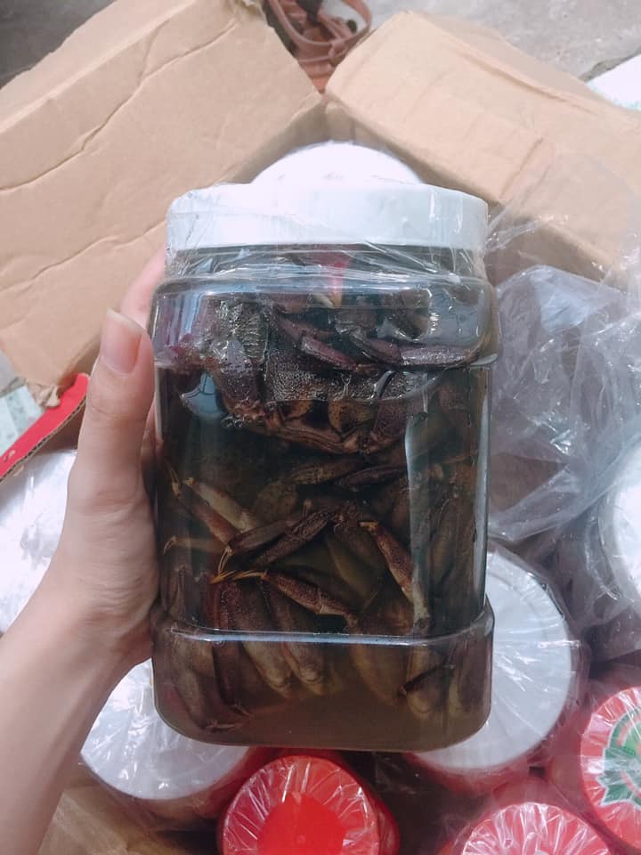 Ba Khía muối Cà Mau Còn Nguyên Con