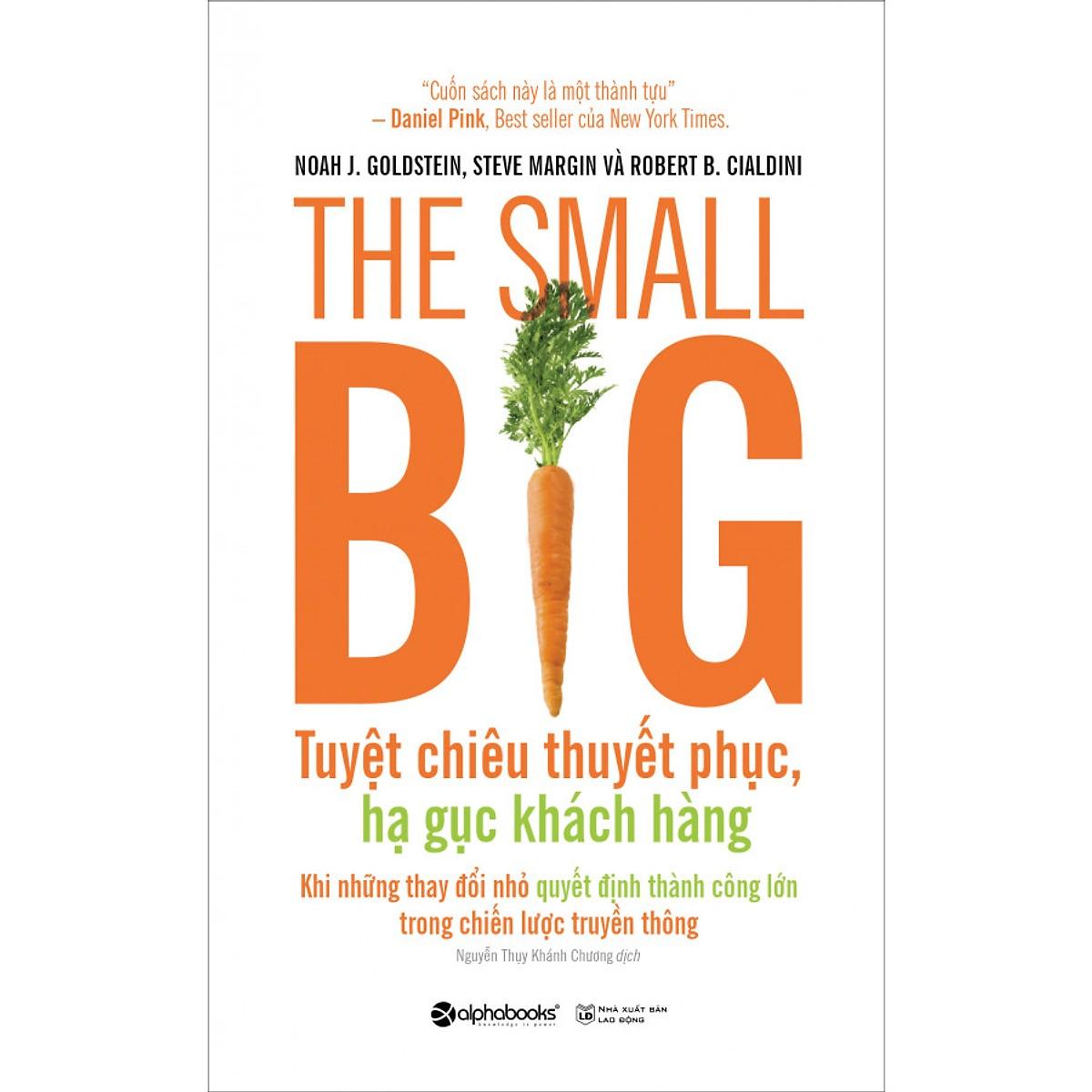 Sách -  The small big - Tuyệt chiêu thuyết  phục hạ gục khách hàng