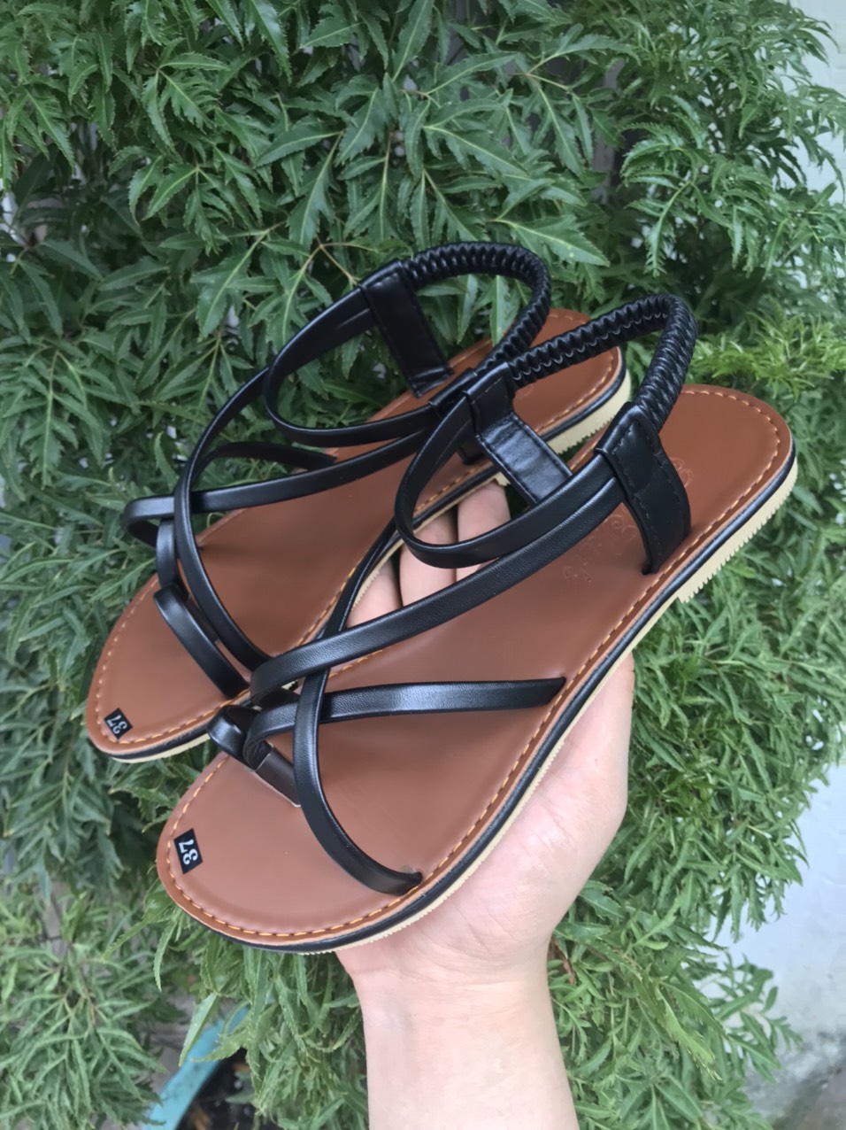 Giày sandal quai mảnh mẫu sang cao cấp mới