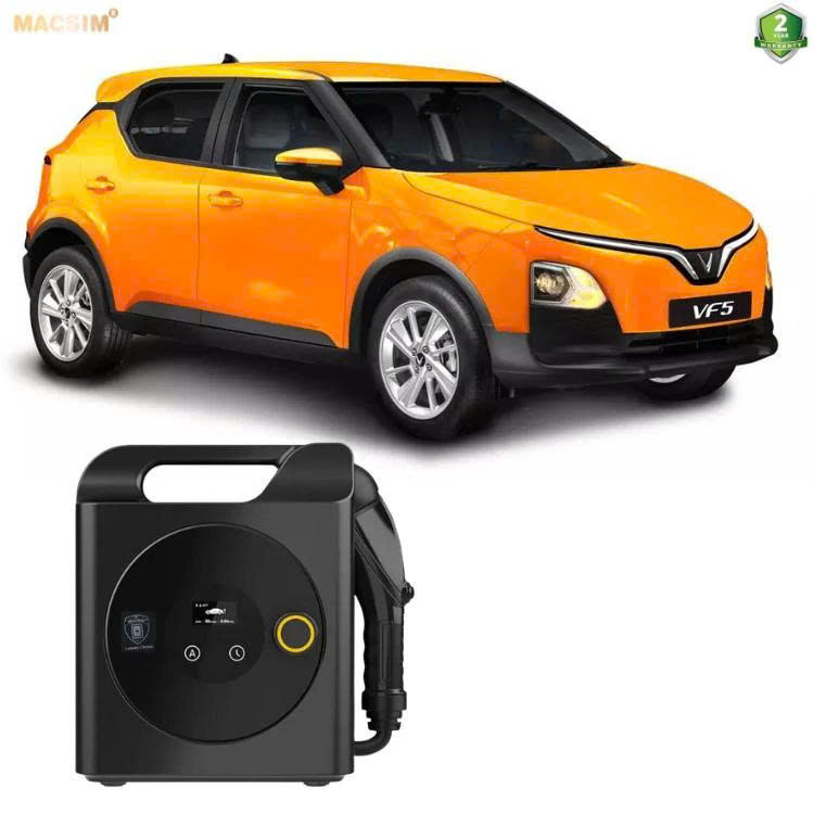 Sạc di động cao cấp ô tô điện Vinfast VF6 ev - Sạc di động cao cấp 3,68KW (6-16A) chính hãng Macsim Giá 10,240,000 Đồng*Miễn phí vận chuyển