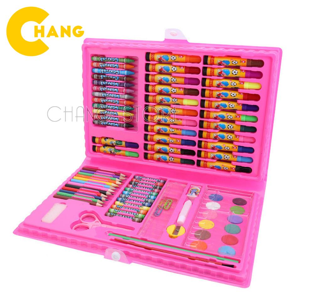 Bộ bút chì màu 86 màu cho bé tha hồ sáng tạo, không độc hại, nên thân thiện với người sử dụng, với môi trường.