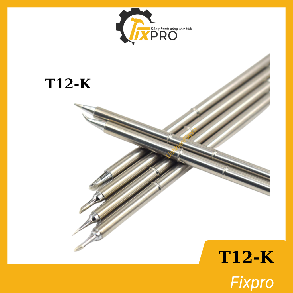 Mũi hàn T12-K xịn chính hãng - Linh kiện Fixpro