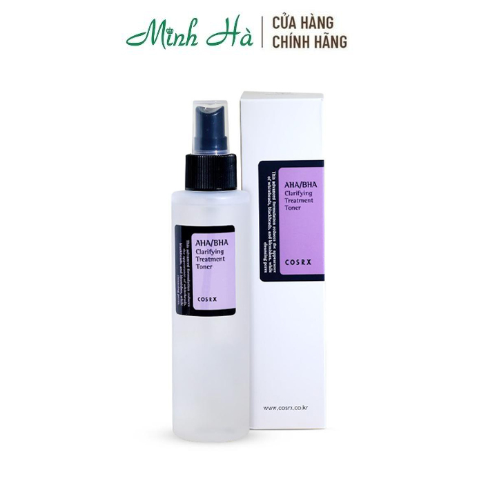 Nước hoa hồng giảm mụn Cosrx AHA/BHA Clarifying Treatment Toner 150ml