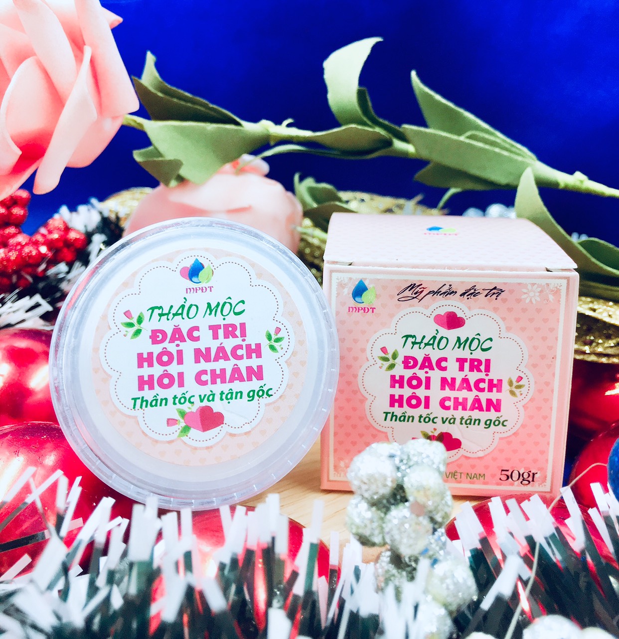 Thảo mộc khử mùi hôi nách, hôi chân