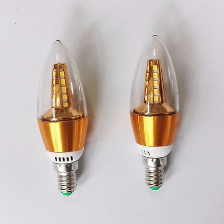 Combo 2 bóng đèn led e14 quả nhót