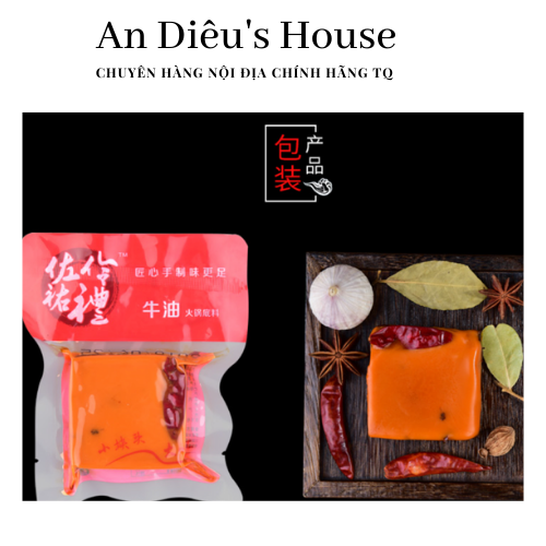 Cốt lẩu Tê cay Trùng Khánh gói 60g - An Diêu's House