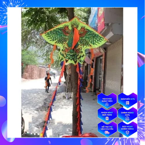 Diều phượng hoàng 5 đuôi+ cuộn dây
