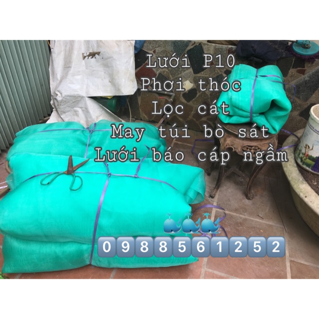 Lưới phơi thóc 4x6m - hàng bền chất lượng cao