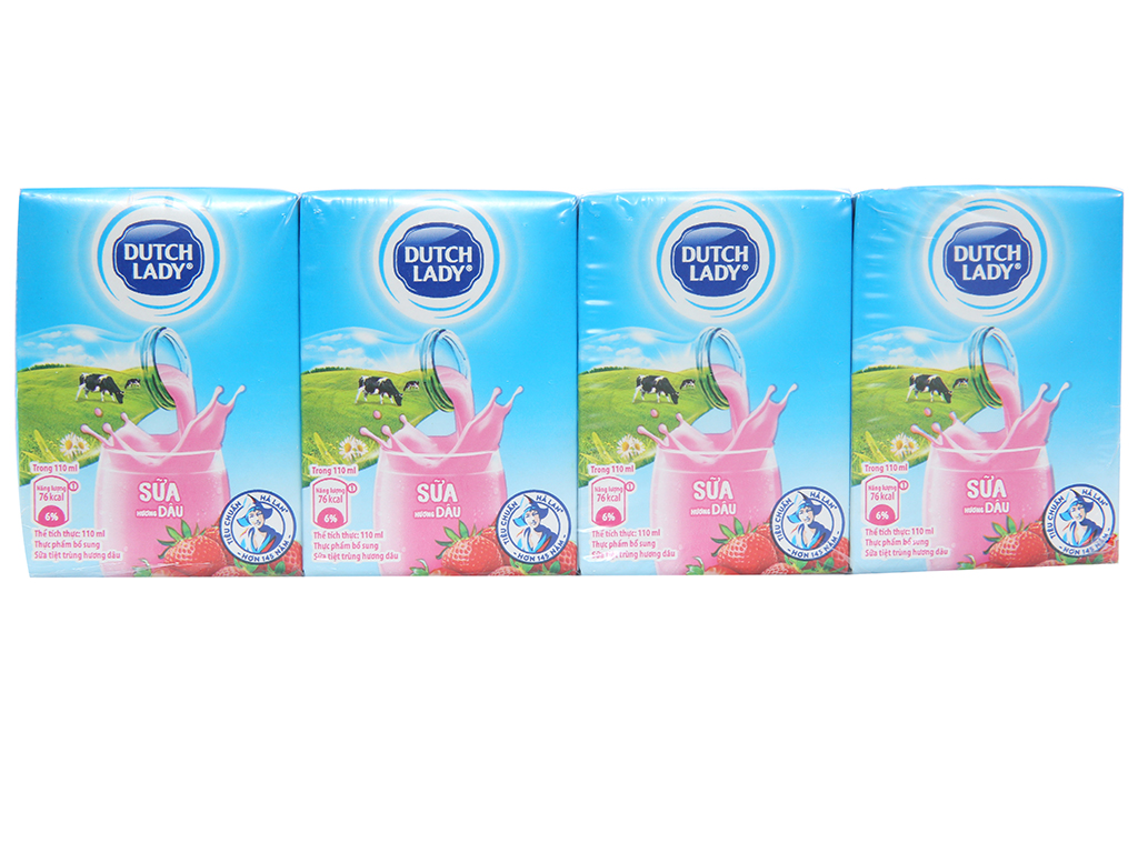 Sữa tươi Cô gái hà lan hộp 110ml
