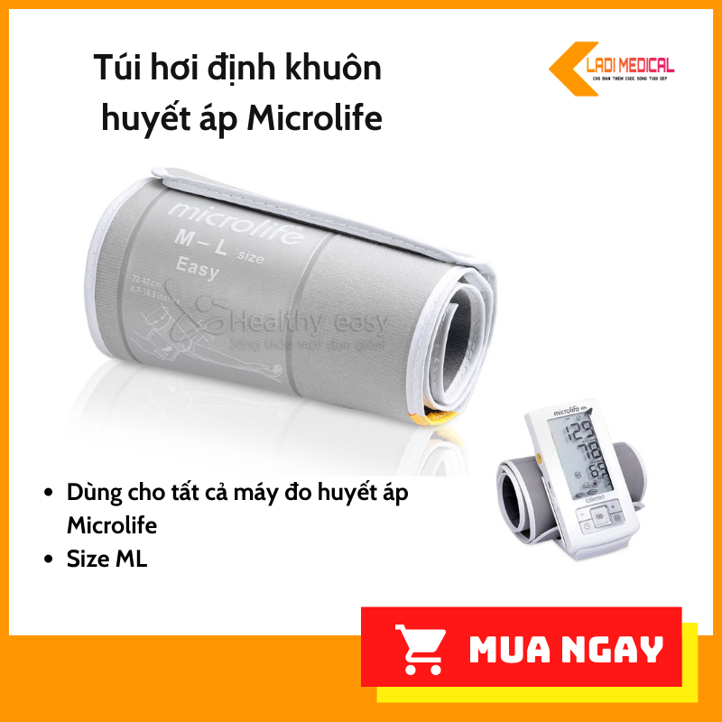 Túi hơi định khuôn huyết áp Microlife