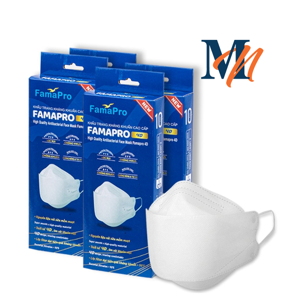 Khẩu trang 4D mask Famapro hàng chính hãng Công ty Nam Anh