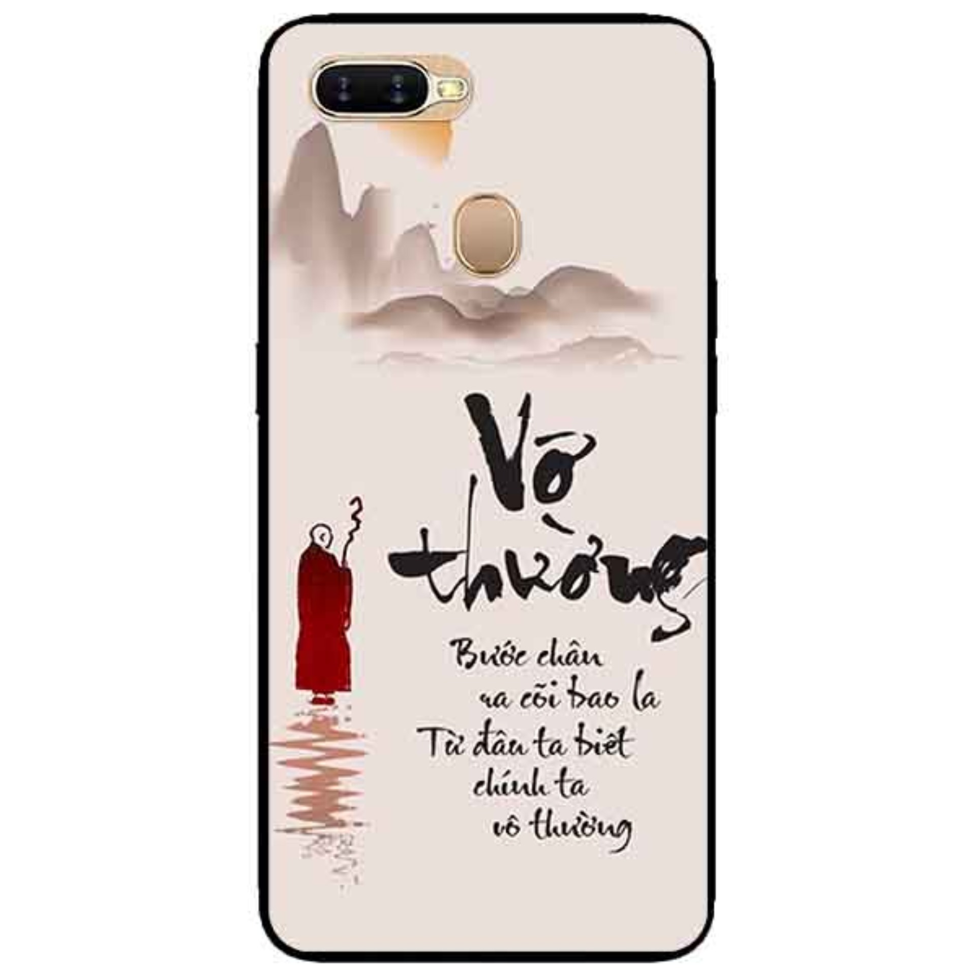 [HCM]Ốp lưng in cho Oppo A7/ A5s Mẫu Vô Thường Bước Chân