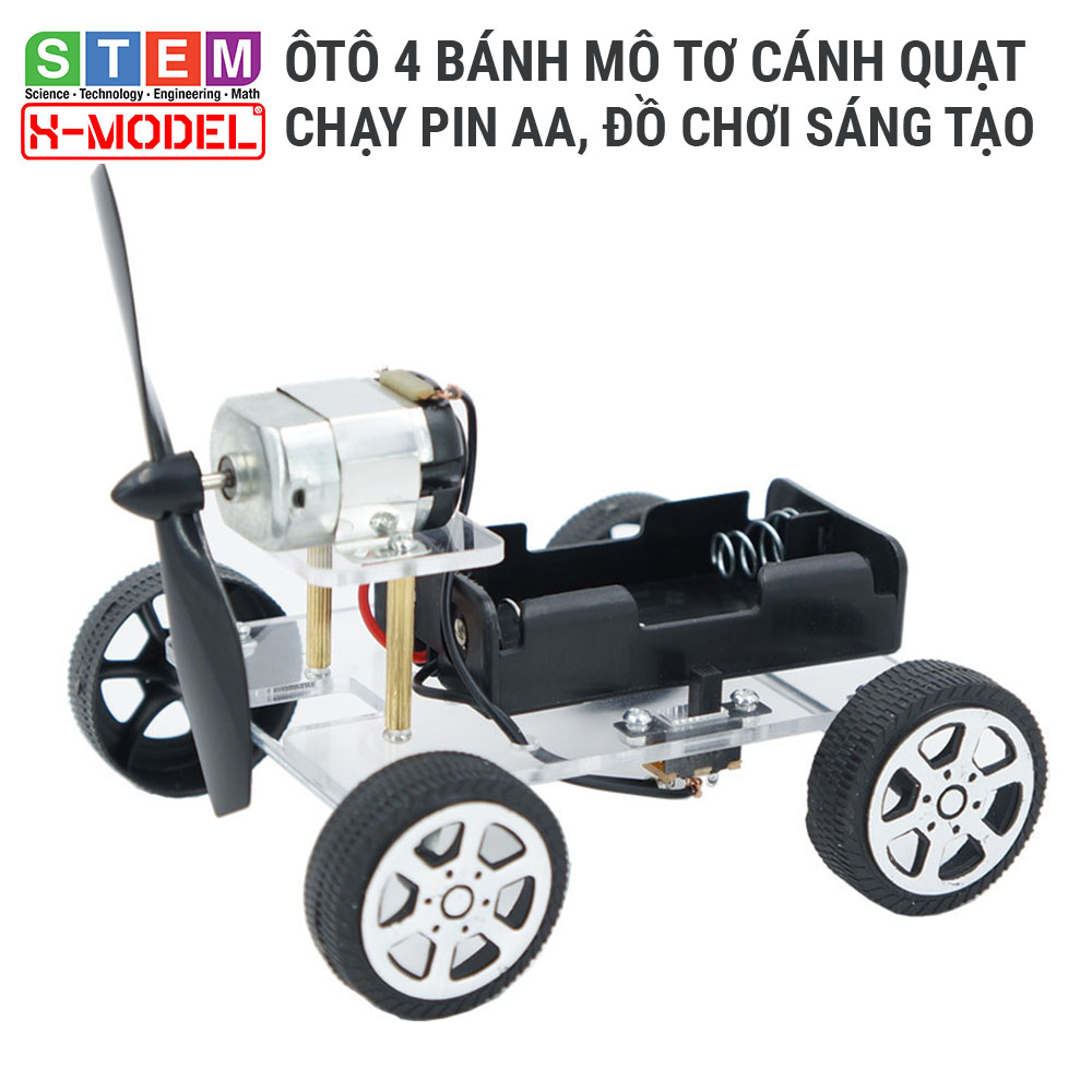 Đồ chơi sáng tạo STEM Ô tô đồ chơi XMODEL ST5 cho bé, Đồ chơi trẻ em DIY [Do it Yourself] |Giáo dục STEM, STEAM