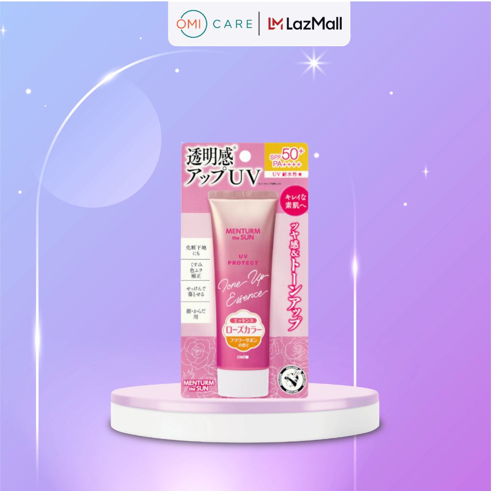Tinh Chất Chống Nắng Nâng Tone Trắng Hồng Tự Nhiên Menturm Chống Nước Và Mồ Hôi, Bã Nhờn SPF50+ PA++++ (80g/tuýp)