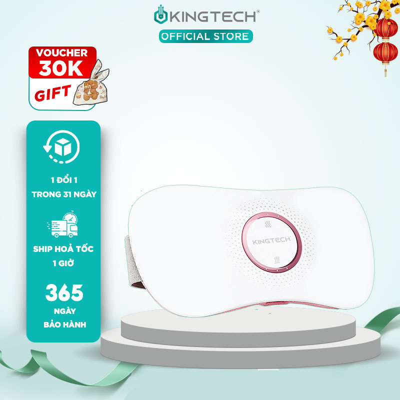  Máy Massage KINGTECH KS-220 Đai Chườm Nguyệt San Kết Hợp Rung Cao Tần Và Làm Ấm Giảm Đau Bụng Kinh Nguyệt Phụ Nữ - Quà Tặng Bạn Gái Ngày Sinh Nhật 8 3 20 10 Valentine 
