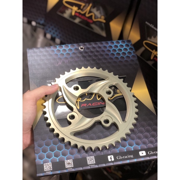 Đĩa tải nhôm 7075 cho các dòng exciter155 / exciter150 / exciter135 / winner v1,v2,v3 / satria fi/ wave /future / sirius
