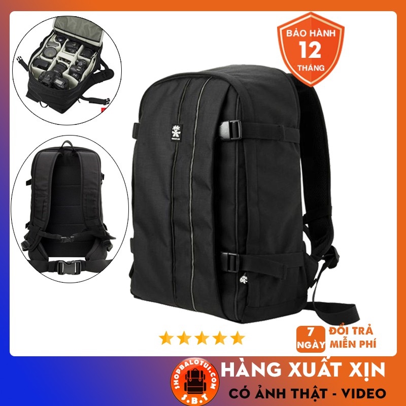 ℡ Balo máy ảnh [ CAM KẾT CHẤT LƯỢNG ] Balo máy ảnh Crumpler JackPack Full Photo - Thiết kế thông minh CHỐNG SỐC CHỐNG NƯỚC